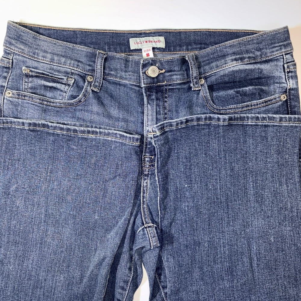 Lucky Brand Sweet Mid Rise Boot Jeans Womens 12/31A Medium Wash Stretch